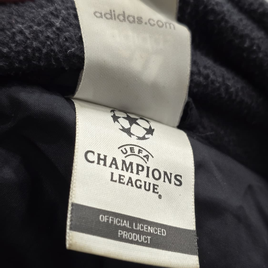 첼시FC 아디다스 UCL 챔피언스리그 패딩 점퍼 자켓 100 블랙/오렌지 상품이미지7