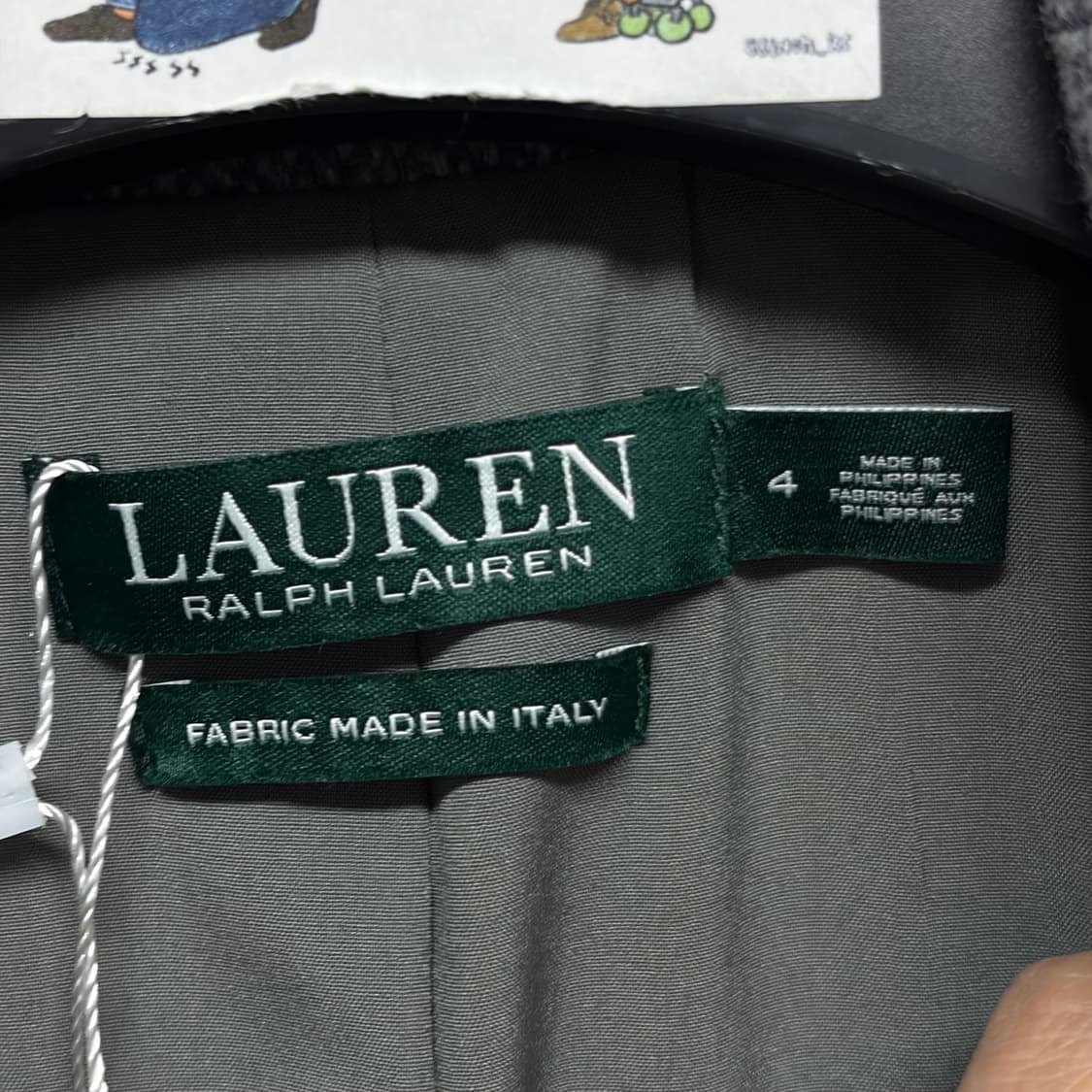 폴로 랄프로렌 트위드 울 자켓 상품이미지7