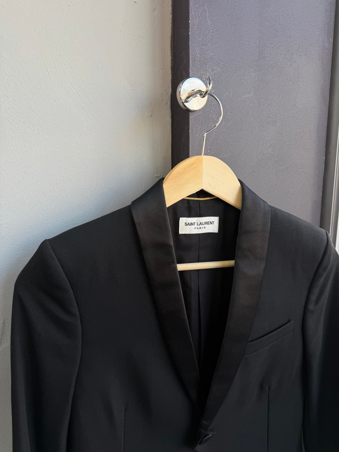 36/ 생로랑 17SS 크롭 비대칭 블레이저 자켓 상품이미지3