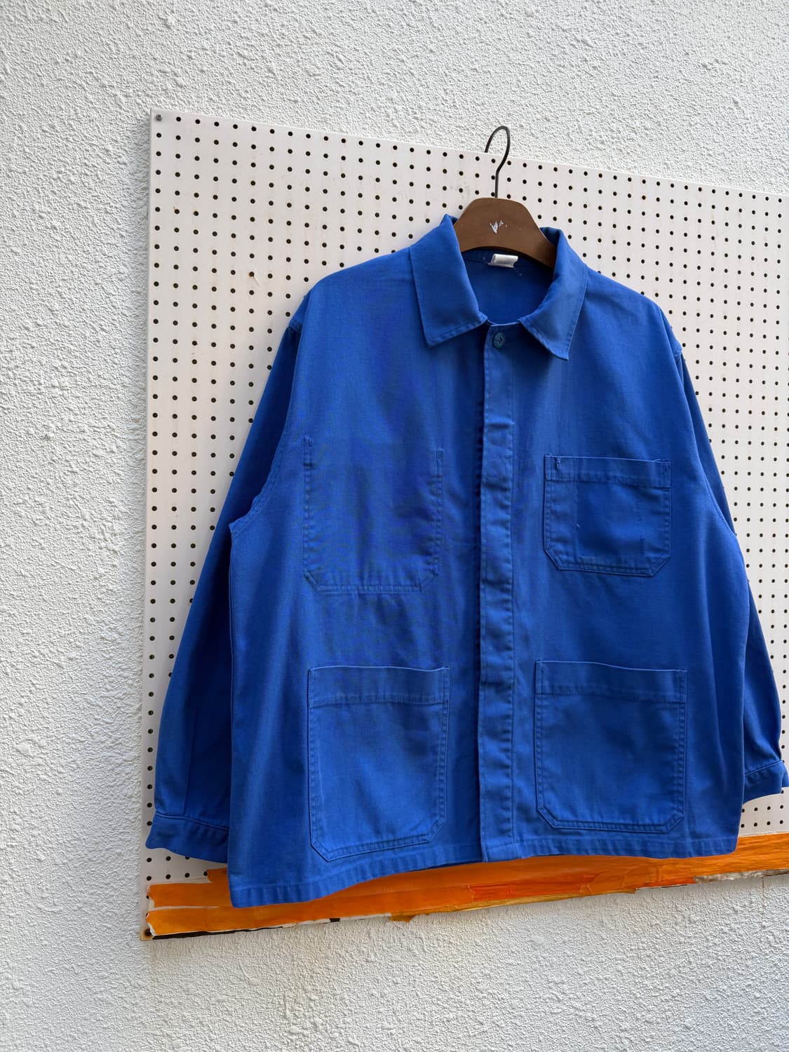 OLD VINTAGE WASHED FRENCH WORK 프렌치워크자켓 상품이미지5