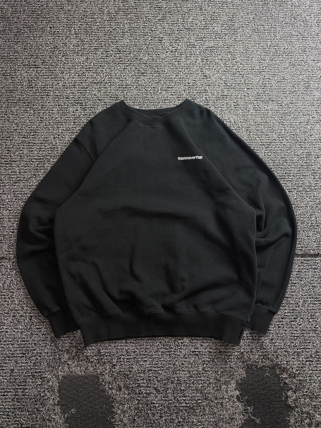 디스이즈네버댓 빅로고 해비코튼 크루넥 맨투맨 3825 상품이미지2