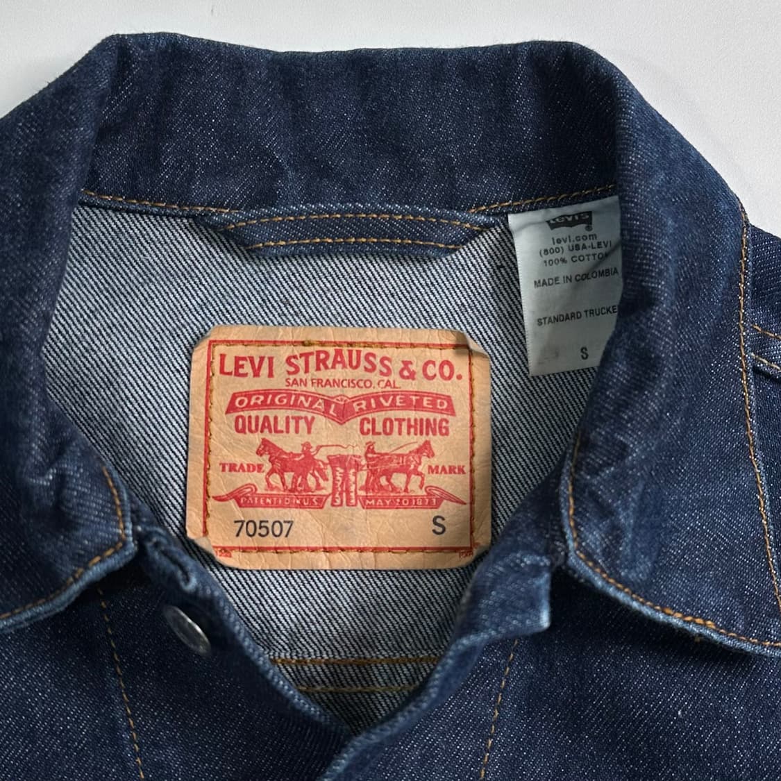 리바이스 진청 데님 트러커 자켓 상품이미지5