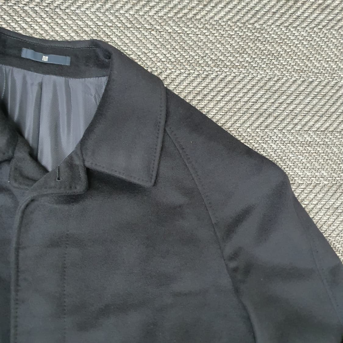 마에스트로 울 캐시미어 롱 코트 남자105 상품이미지3