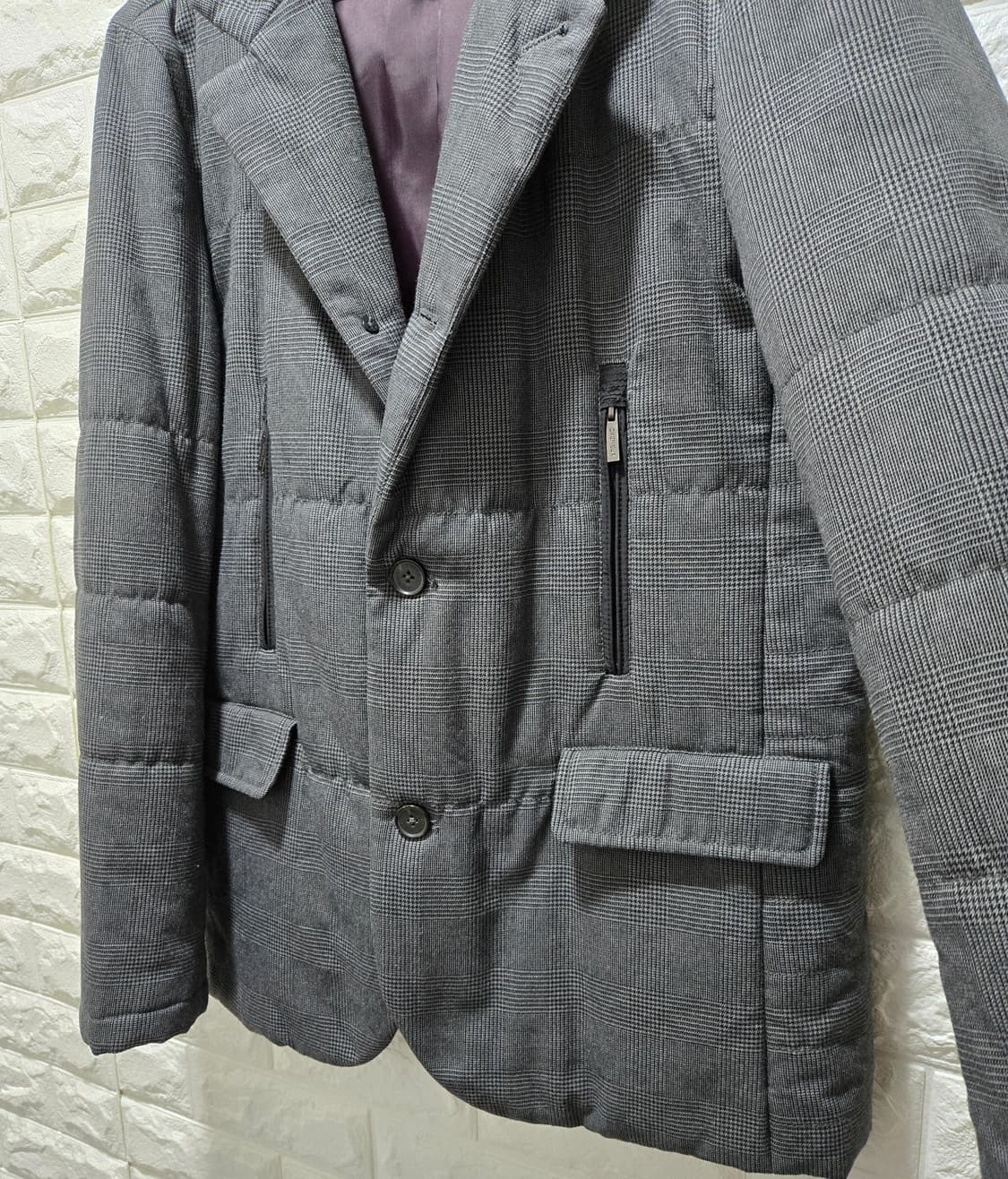 크레뮤 신슐레이트 패딩 콤비 자켓 100 상품이미지5