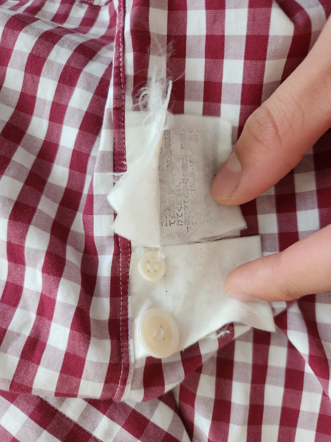 다나카 옴므(田中オム) 스트라이프 셔츠, 꼼데가르송 옴므 상품이미지5