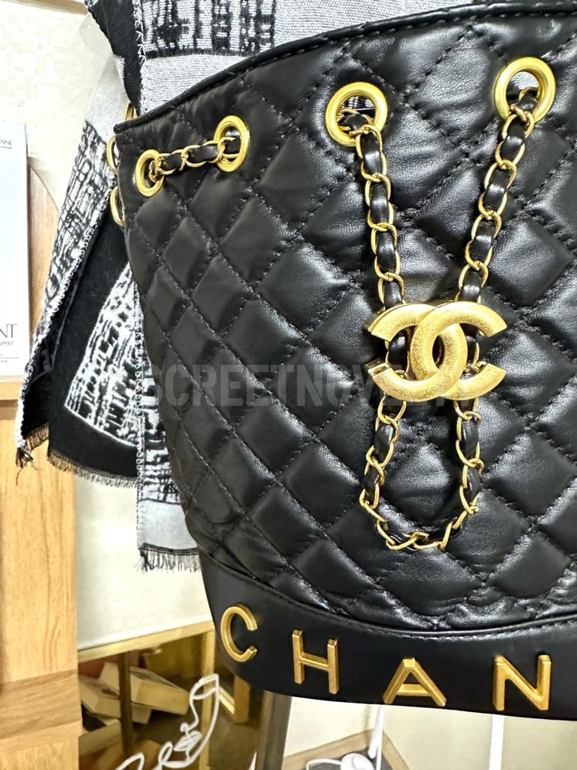 샤넬 CC로고 은장 스트랩 숄더 체인백 상품이미지8