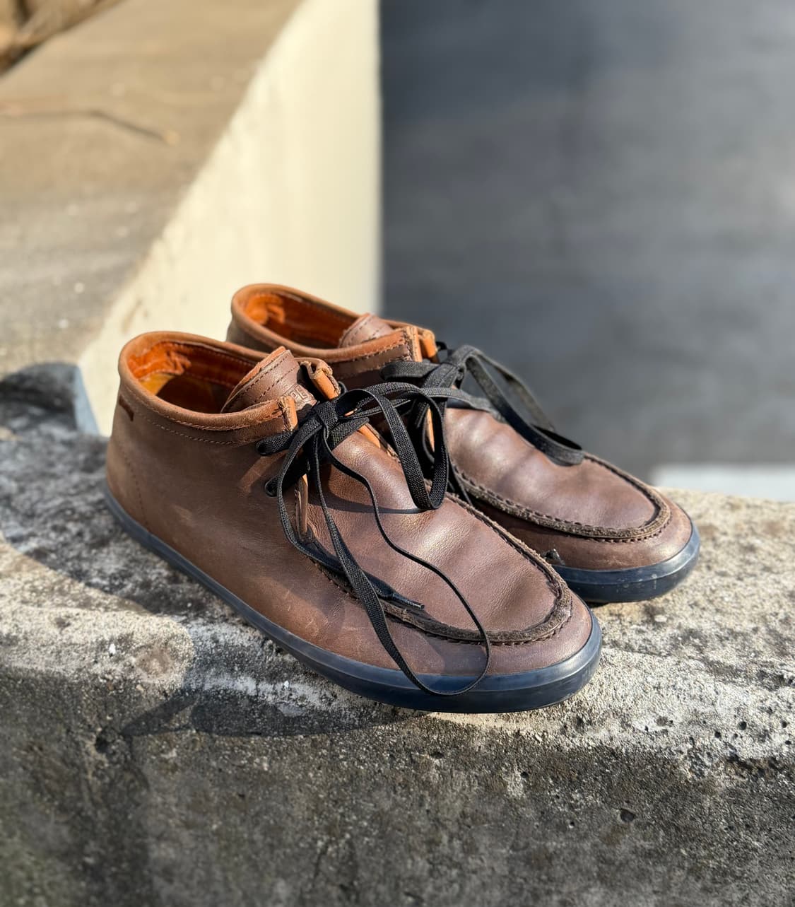 캠퍼 레더 모카신 모크토타입 상품이미지1