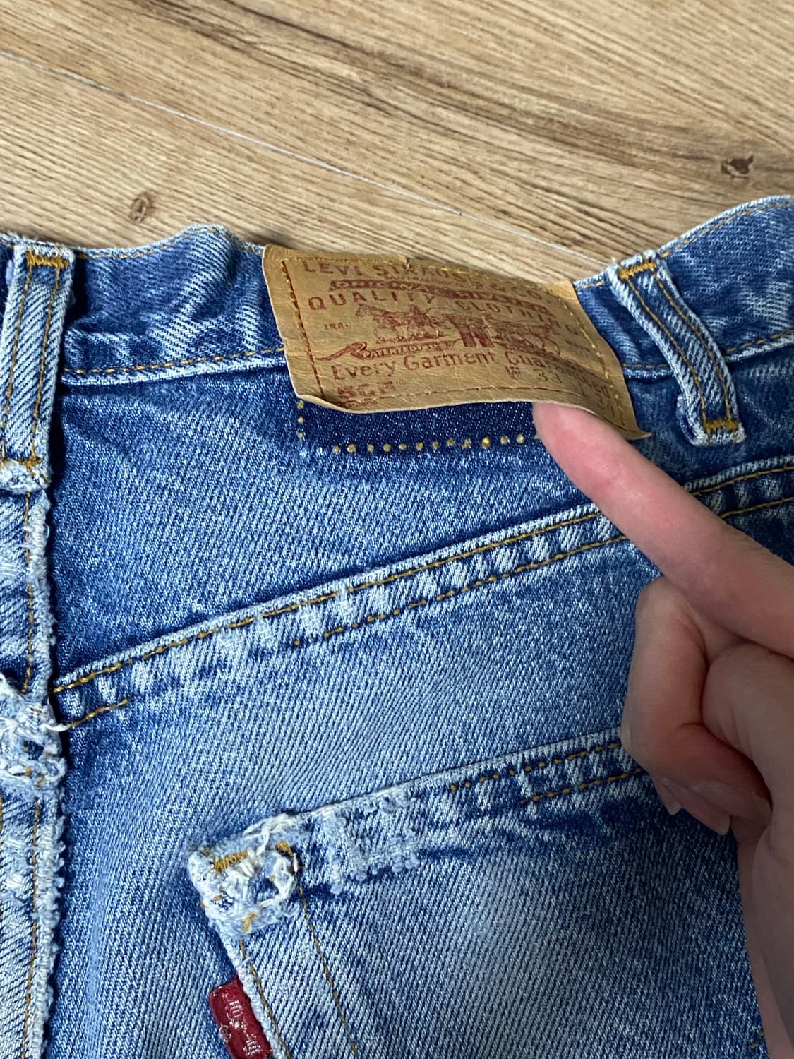 리바이스 505 중청 스트레이트핏 상품이미지4