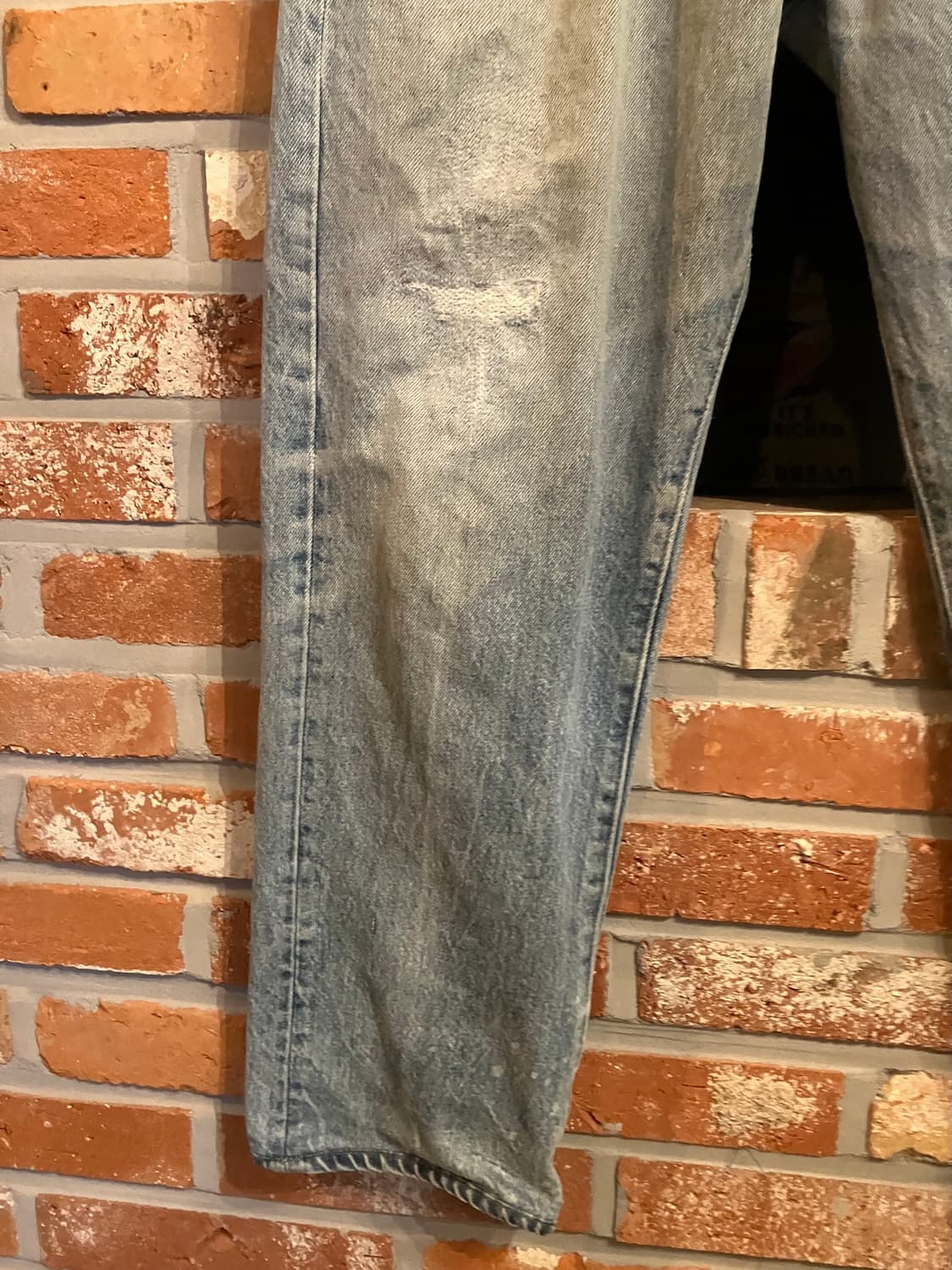 80s USA 빈티지 리바이스 501 데님 팬츠 상품이미지5