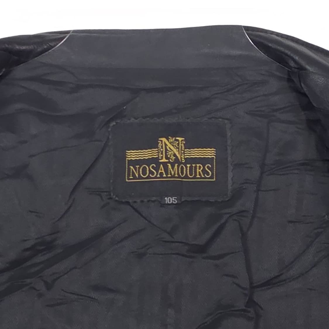 NOSAMOURS 리얼 램스킨 차이나카라 레더 자켓 105 상품이미지6