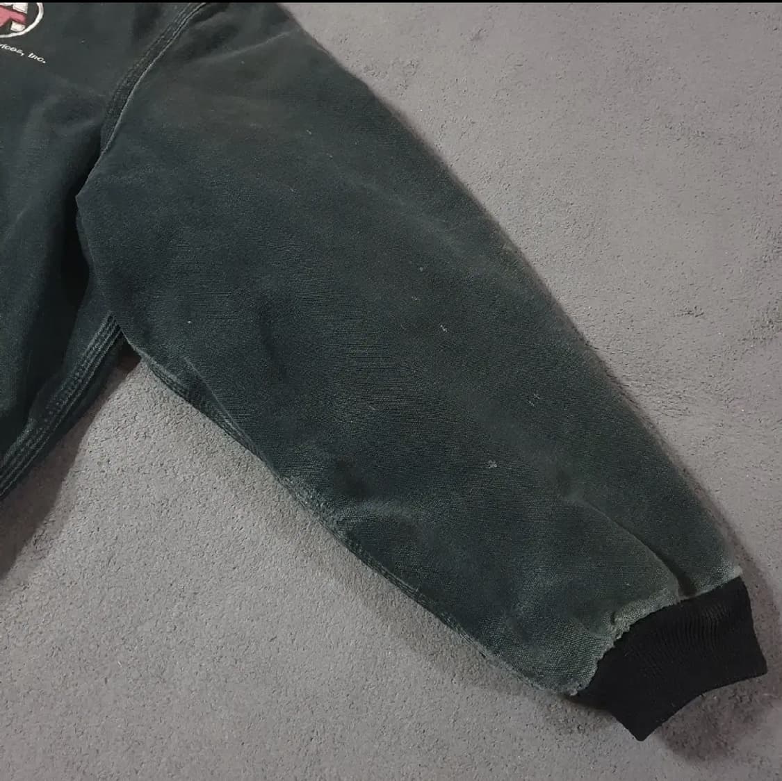 칼하트 J25 모스그린 2XL 액티브 샌드스톤 워크자켓 상품이미지5