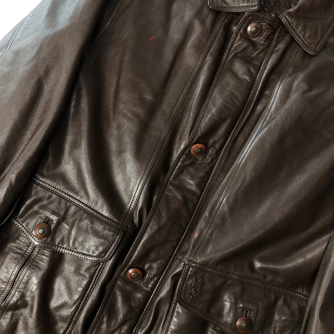 입생로랑 레더코트  상품이미지6