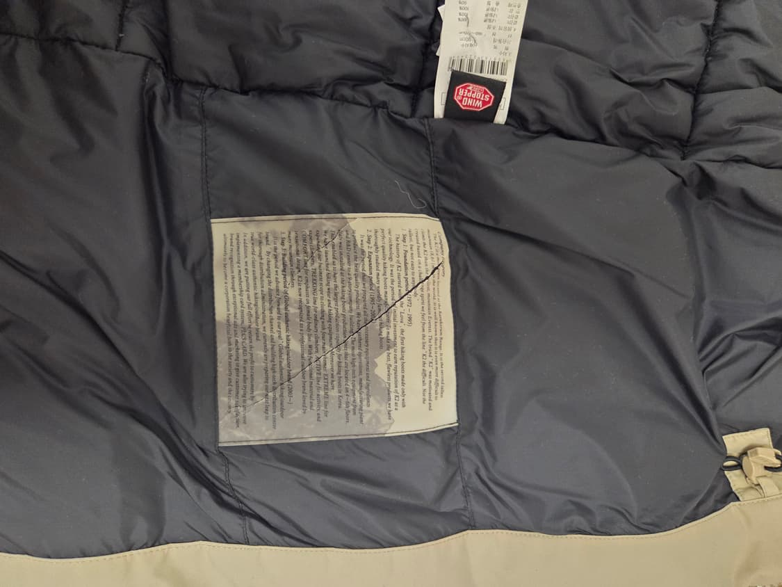 K2 구스다운 알파인팀 패딩 상품이미지4