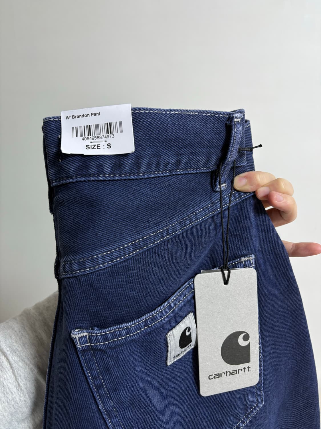 칼하트W BRANDON PANT SMITHFIELD 우먼 브랜든 팬츠 s 상품이미지3