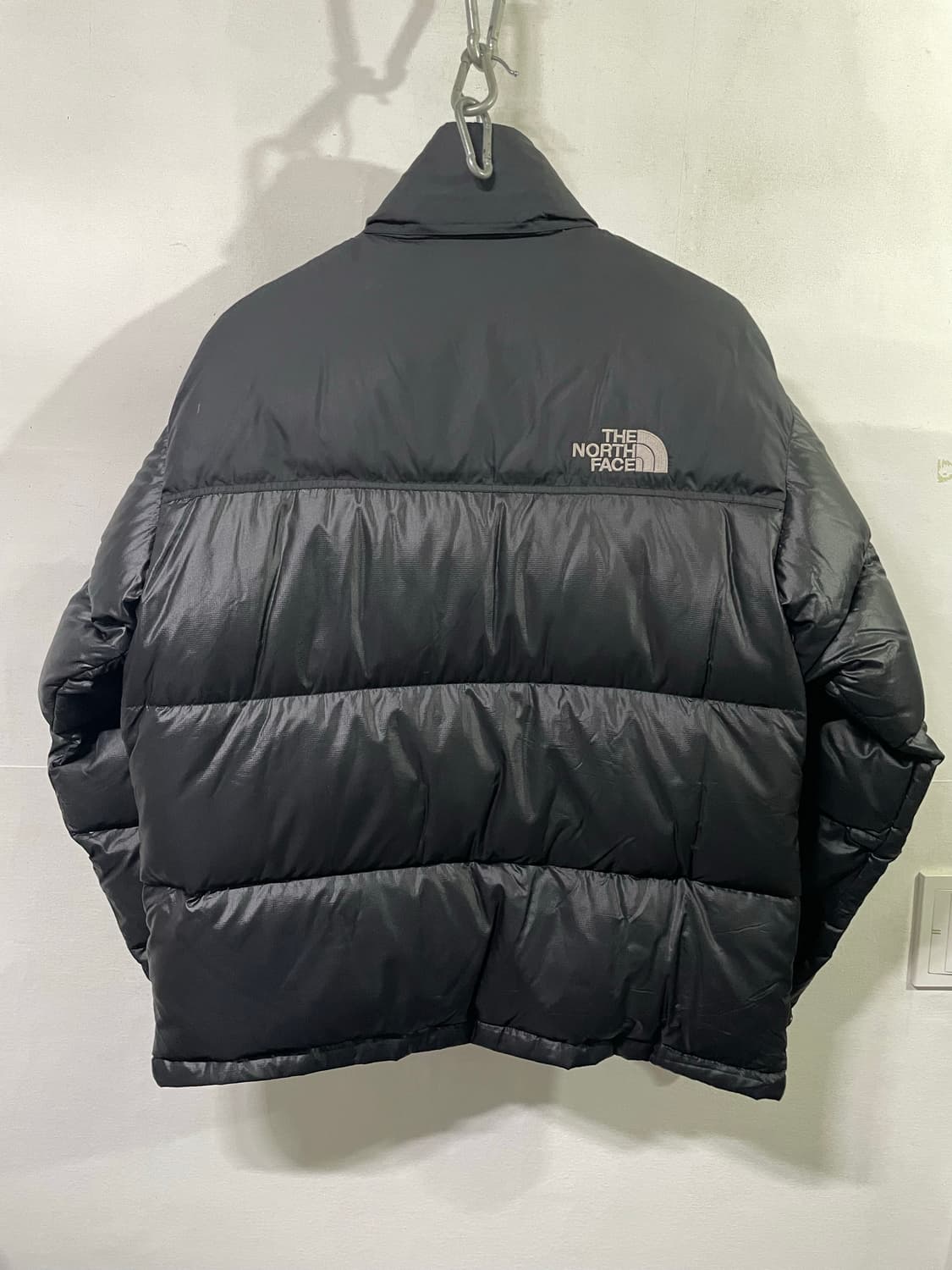노스페이스 눕시 패딩 점퍼 블랙 넉넉100 상품이미지2