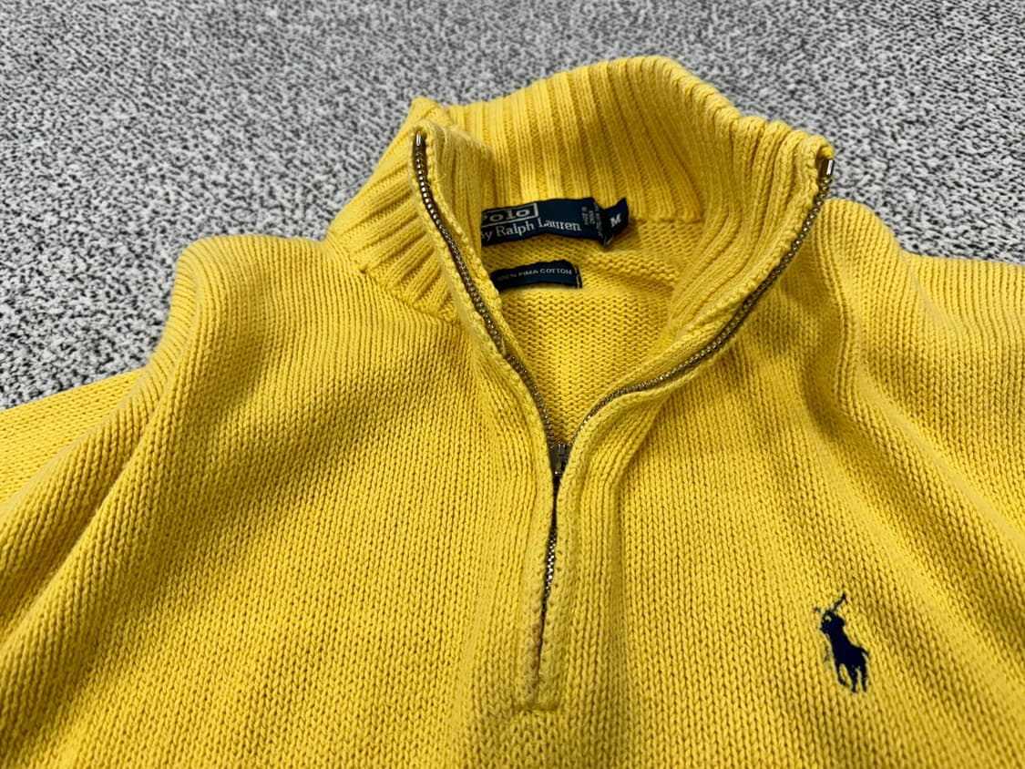 폴로 랄프로렌 반집업 니트 상품이미지2