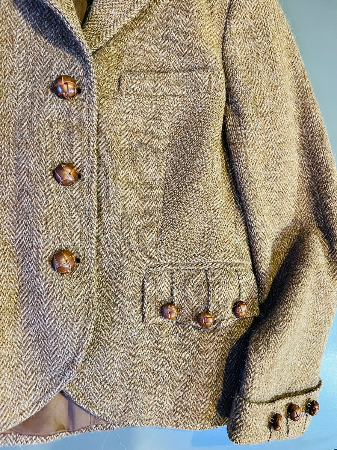 랄프로렌 울 알파카 트위드 자켓(이탈리아제) 상품이미지4