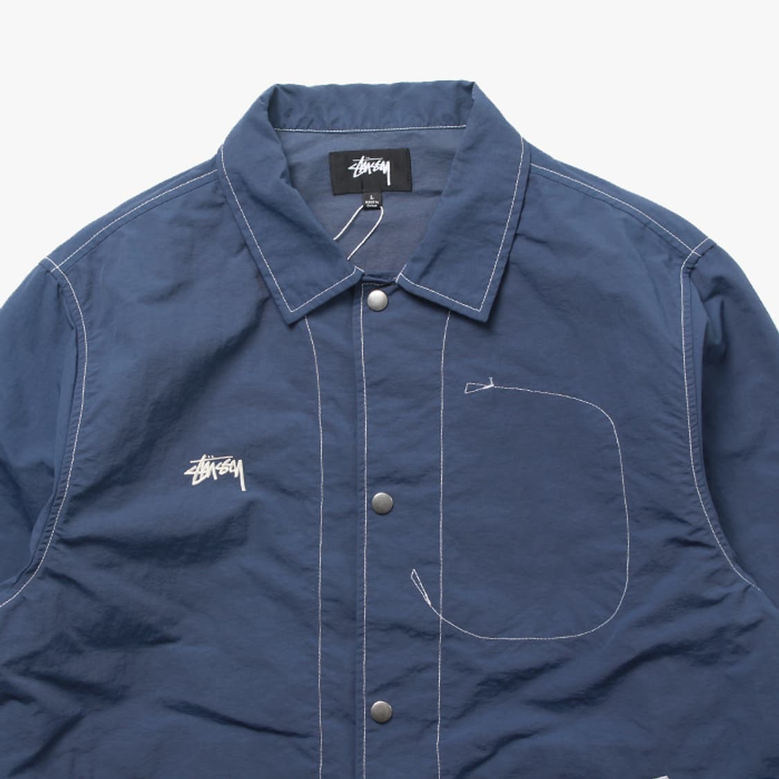  STUSSY "Navy Jacket" 상품이미지2