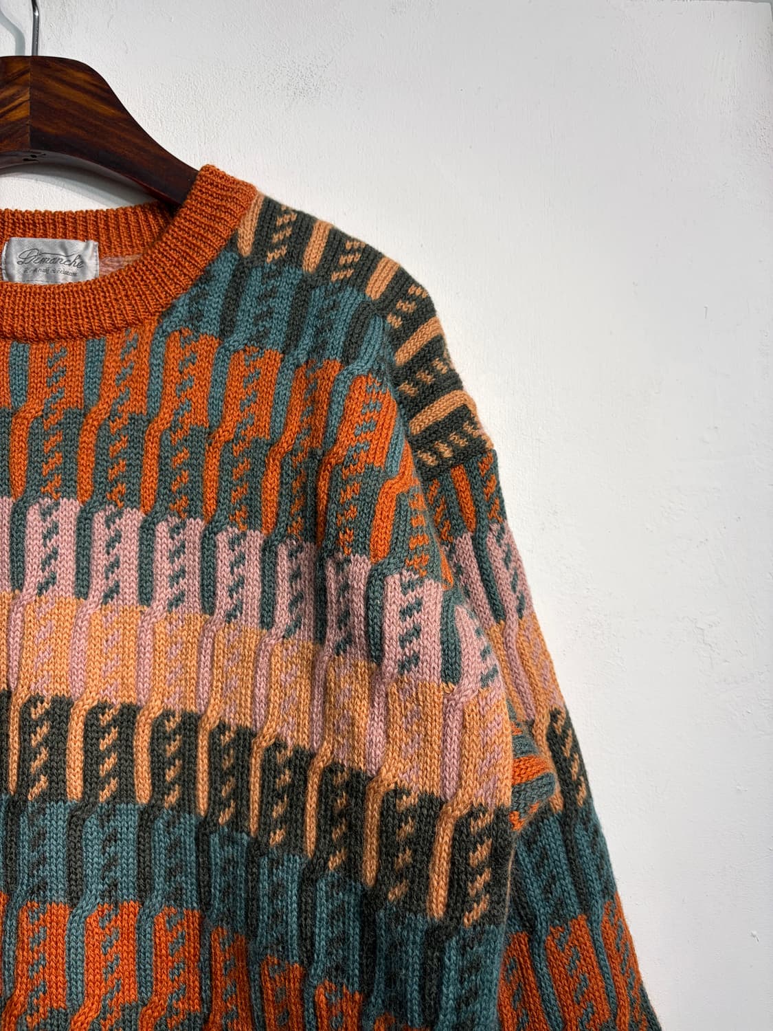 [m] 울 100% 니트 상품이미지4