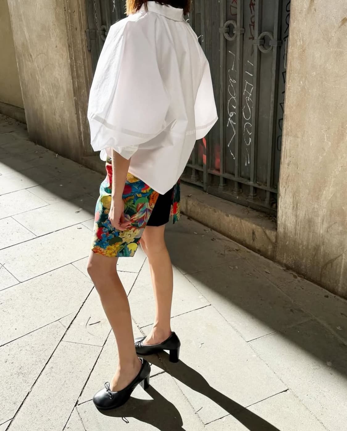 오르 Orr 코튼 볼륨 셔츠 S 상품이미지5