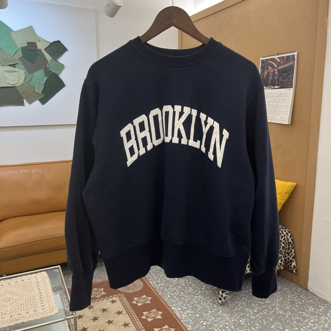 유니온 아카이브 올드스쿨 빈티지 레터링 맨투맨 M C10423 상품이미지3