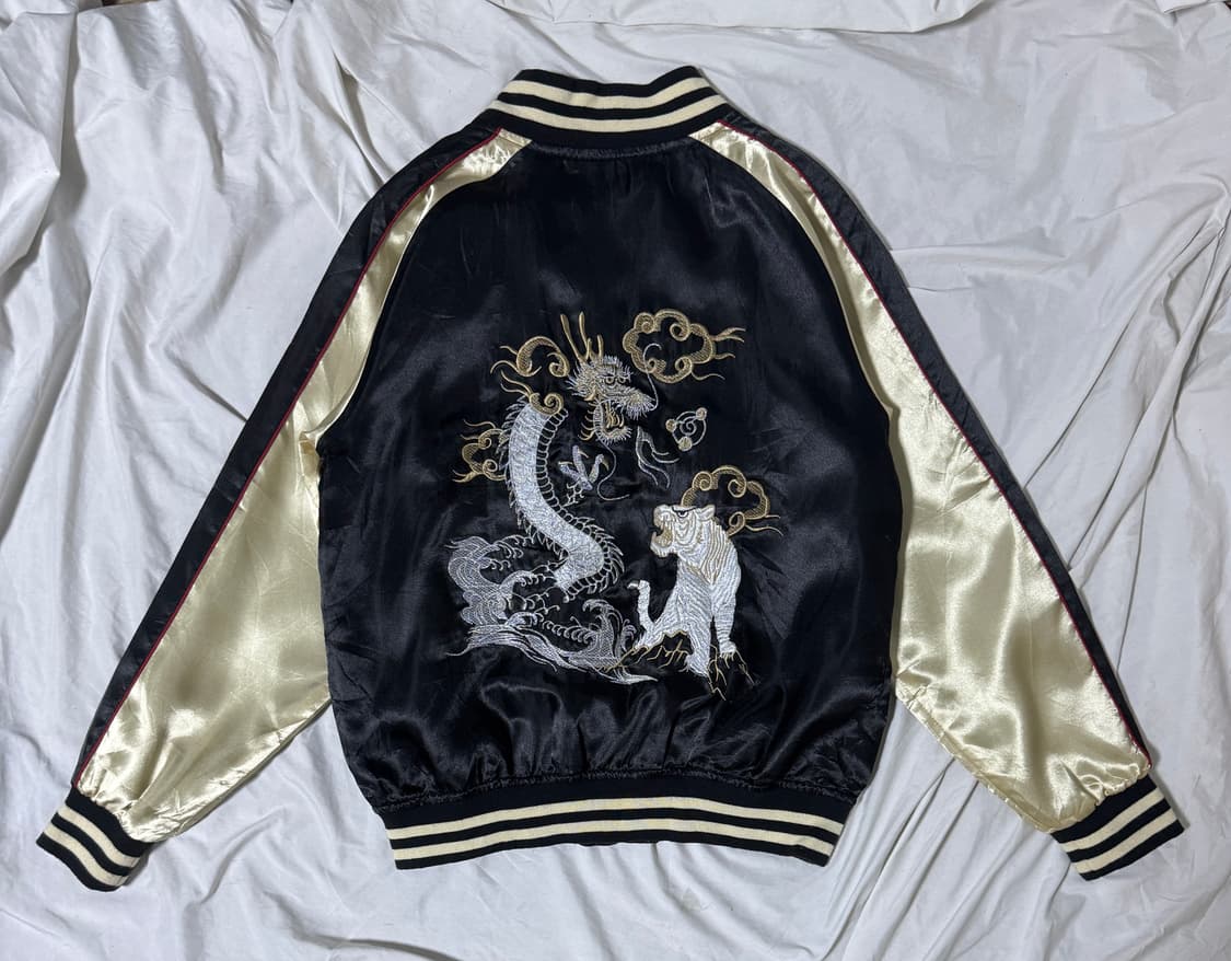 빈티지 오리엔탈 자수 스카잔 상품이미지1