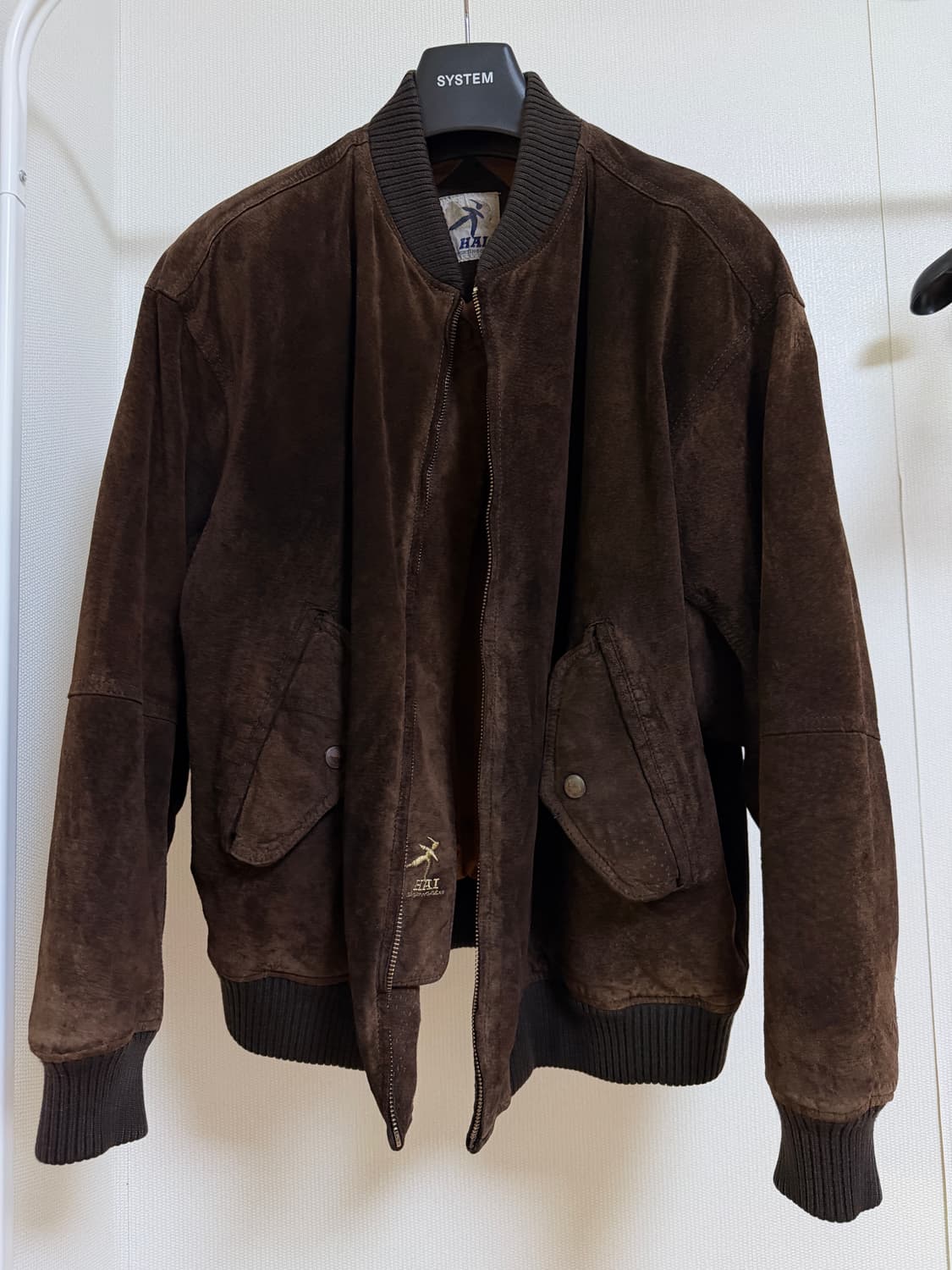 80’s Hai Sporting Gear 돈피 스웨이드 자켓 상품이미지2