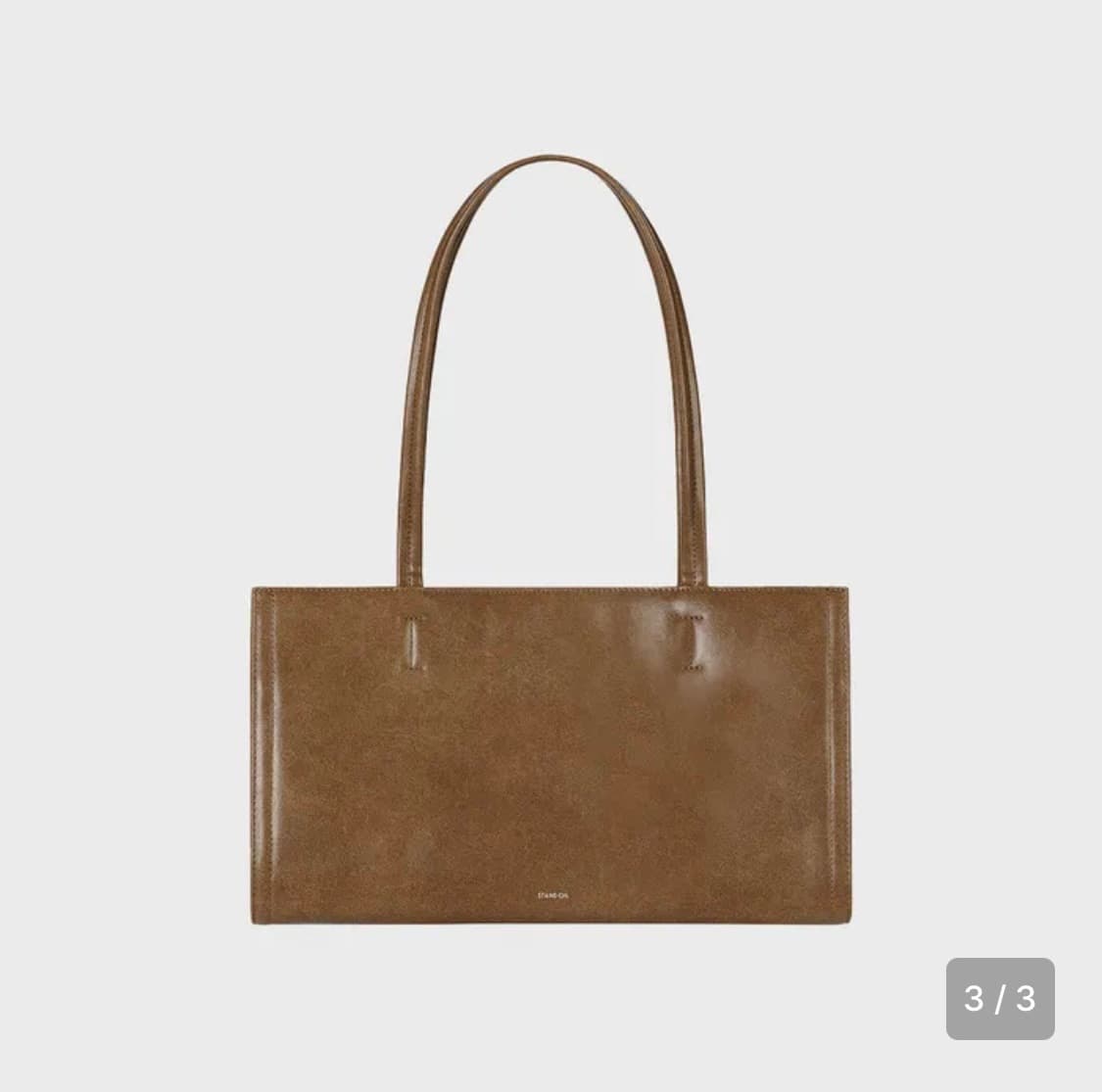 스탠드오일 오블롱백 브라운 팝니다 상품이미지1