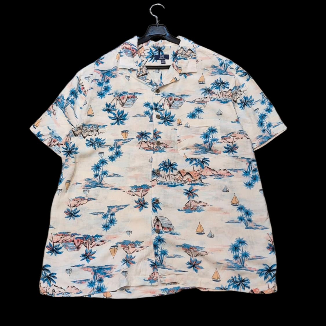 (L~XL)USA 하와이안 반팔셔츠  상품이미지1