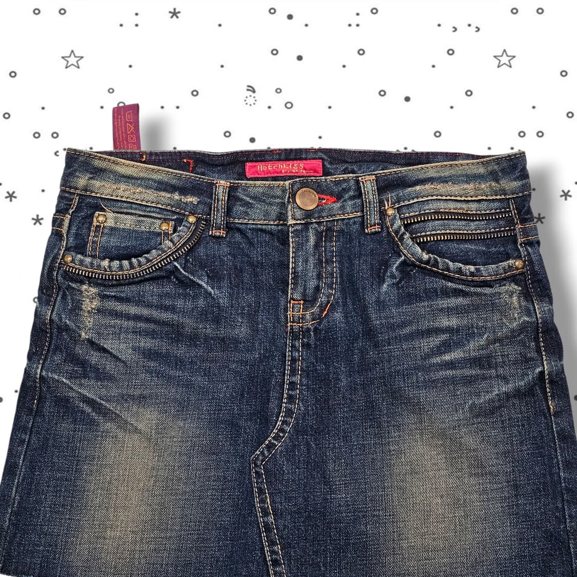 M HOTCHKISS 워싱 데님 스커트 상품이미지9