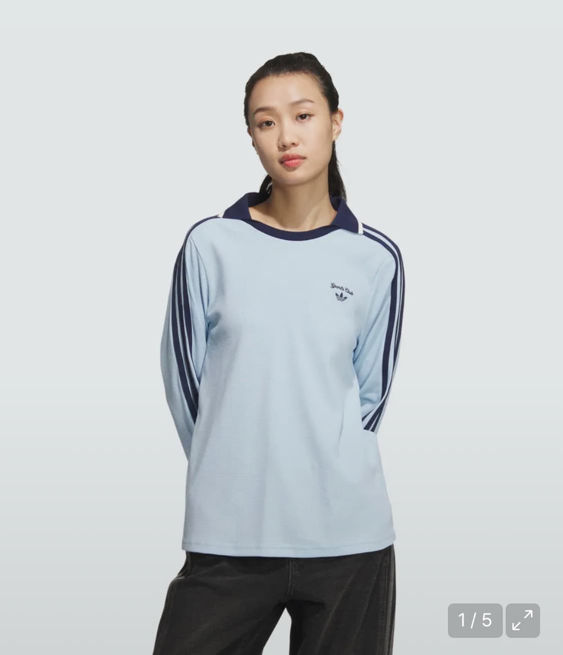 [s] 아디다스 레트로 스포츠 스포티 클럽 긴팔티 JM8011 상품이미지2
