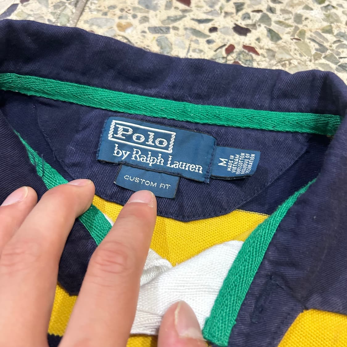 폴로(POLO ralphlauren) 스트라이프 럭비 카라티 상품이미지4