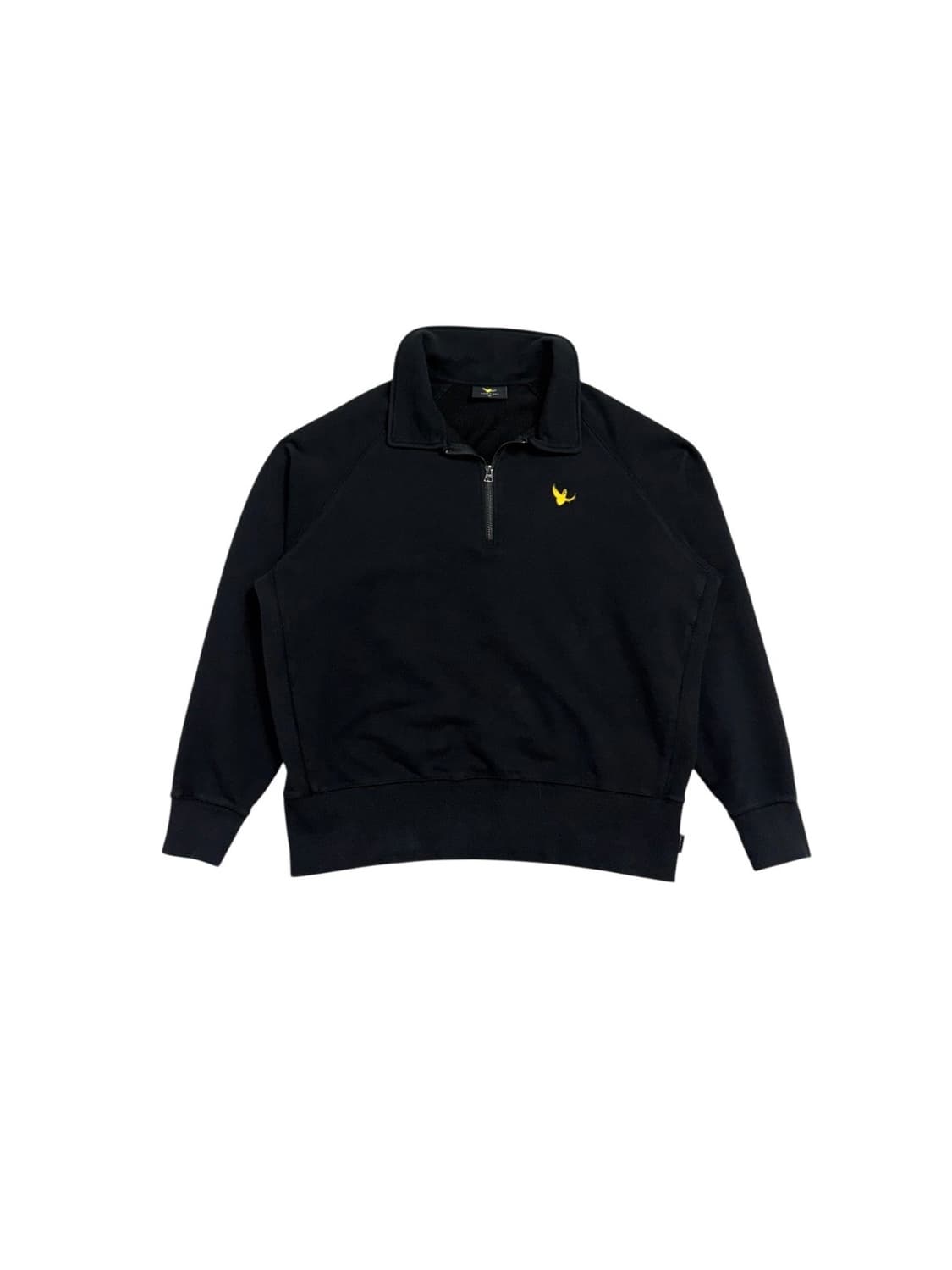 와릿이즌 집업 맨투맨 블랙 상품이미지1