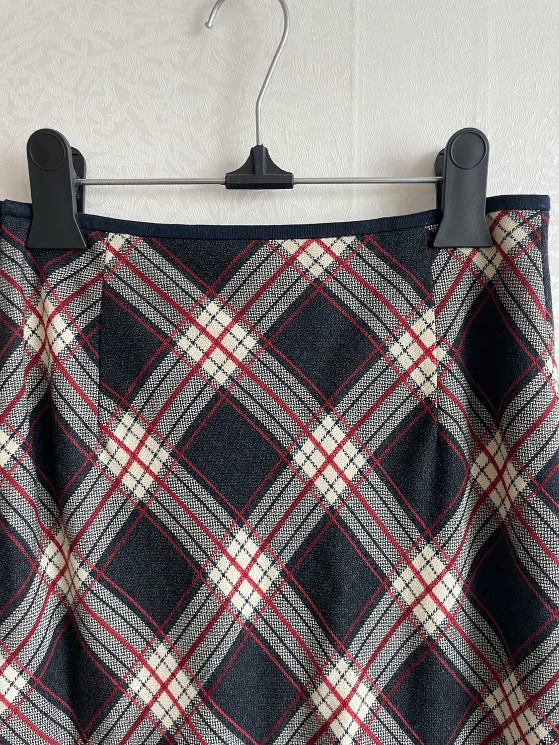 일본 빈티지 체크 롱스커트 55 상품이미지4