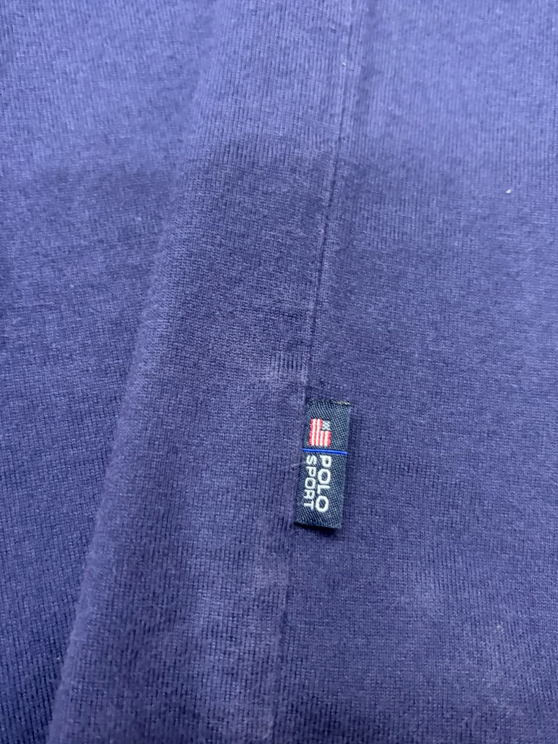 90s 폴로 스포츠 넥스펠아웃 네이비 반팔 티셔츠 상품이미지6