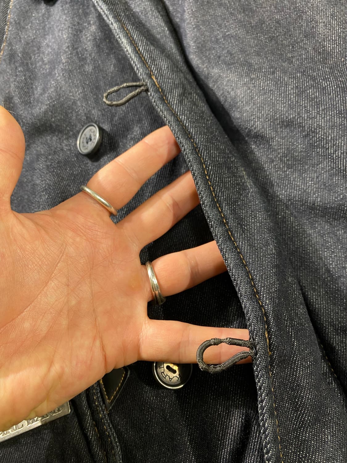 [L] Karl Kani 빈티지 칼카니 데님N-3B 파카 상품이미지6