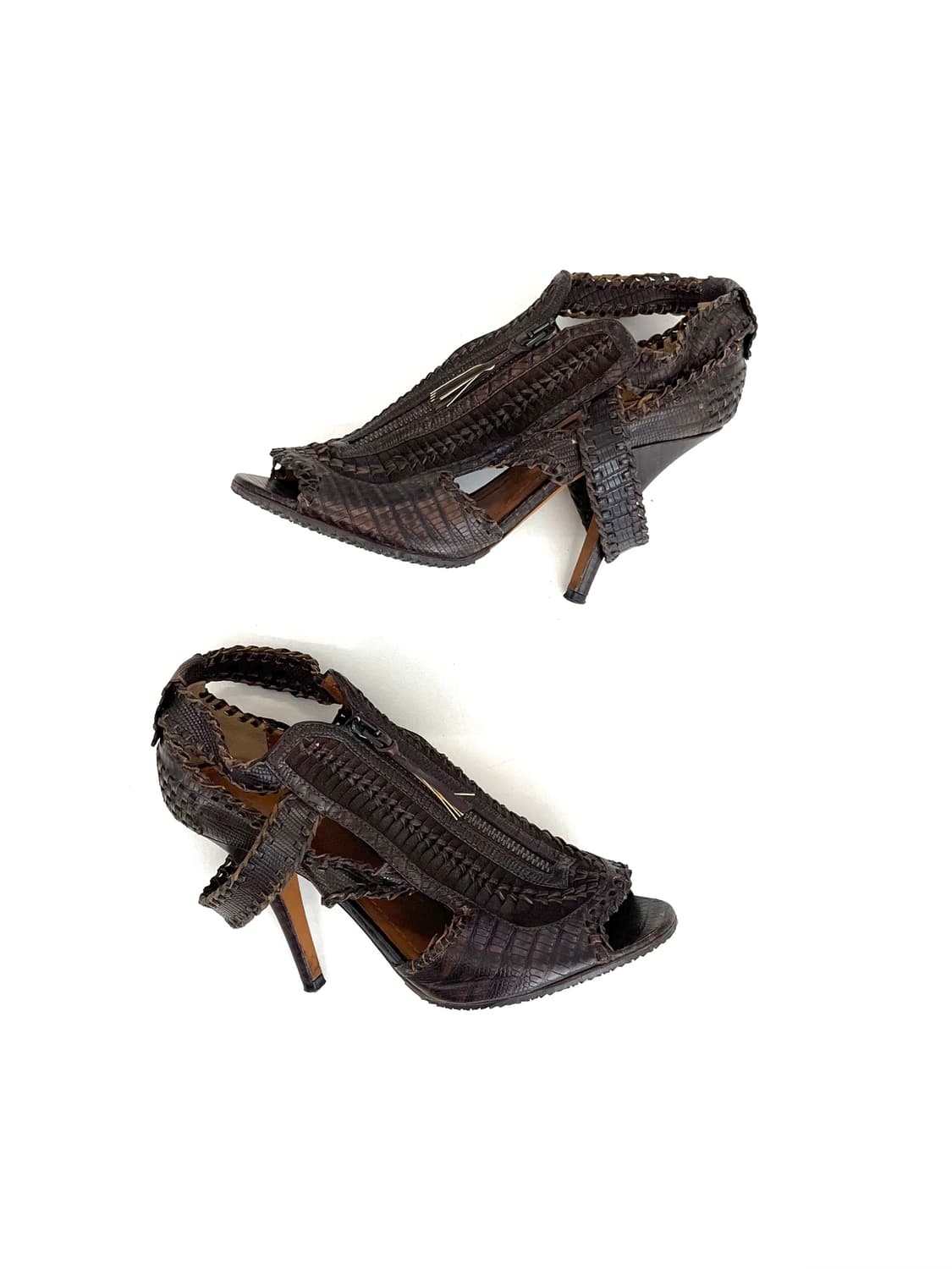 지방시 2010s 리카르도 티시 리자드 레더 힐 상품이미지3