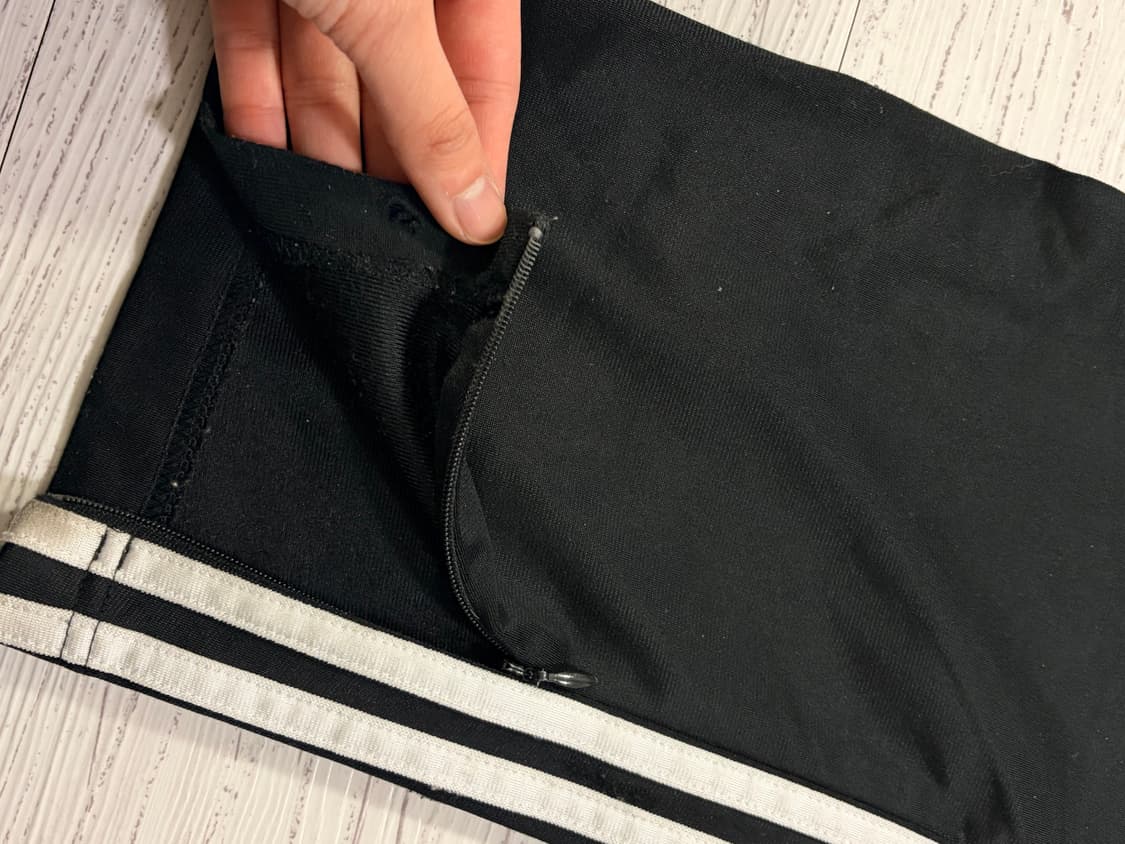 아디다스 삼선 트레이닝 바지 블랙 상품이미지5