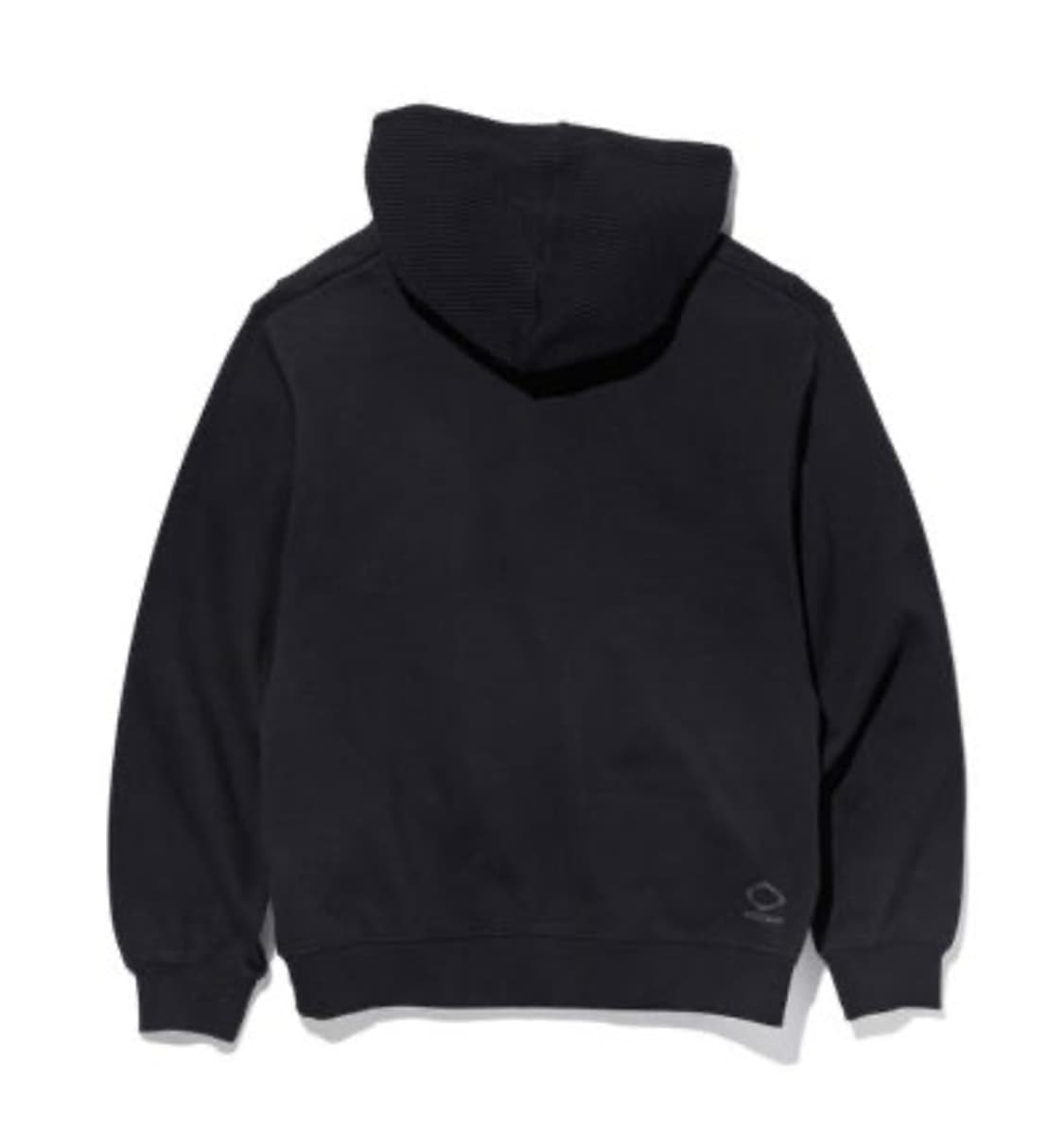 Mischief Paneled Waffle Hoodie (Black) 상품이미지2