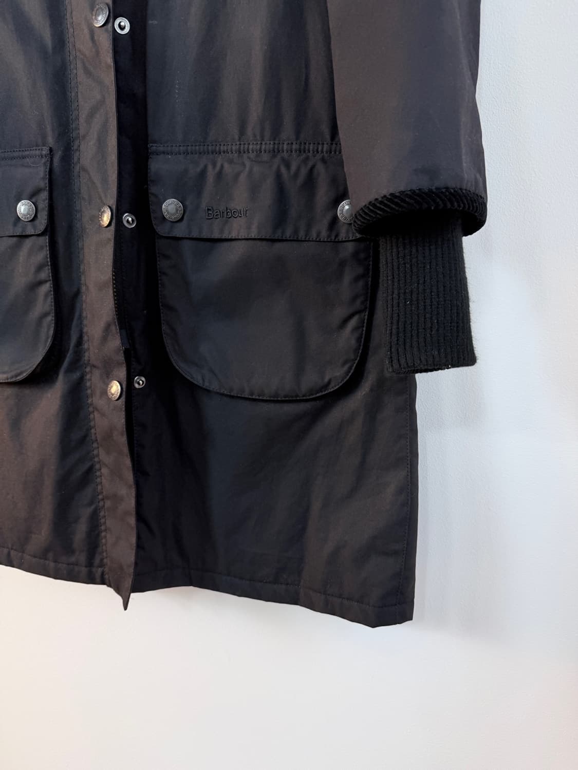 바버 스노우맨 왁스 맥 코트  상품이미지6