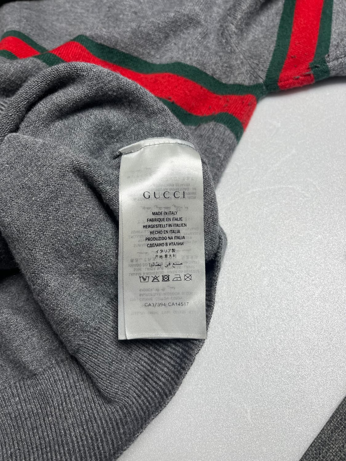 구찌 00s 그레이 터틀넥 스웨터 L 상품이미지6