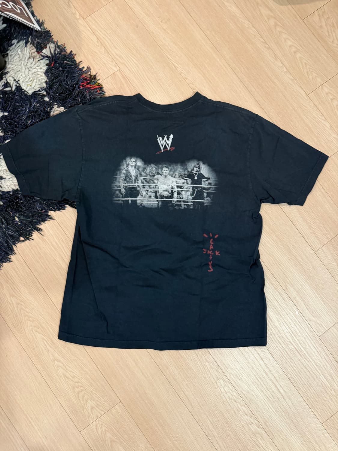 [XL] 트래비스 스캇 wwe 레슬링 이즈 리얼 상품이미지3
