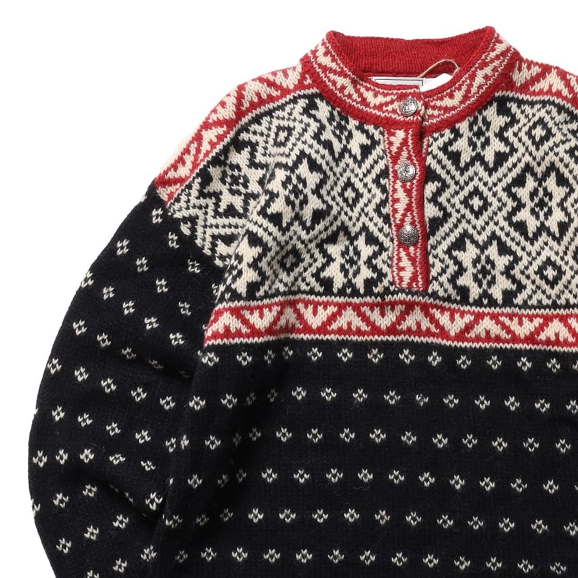 엘엘빈 L.L.Bean Nordic Pattern Quarter Knit 상품이미지2