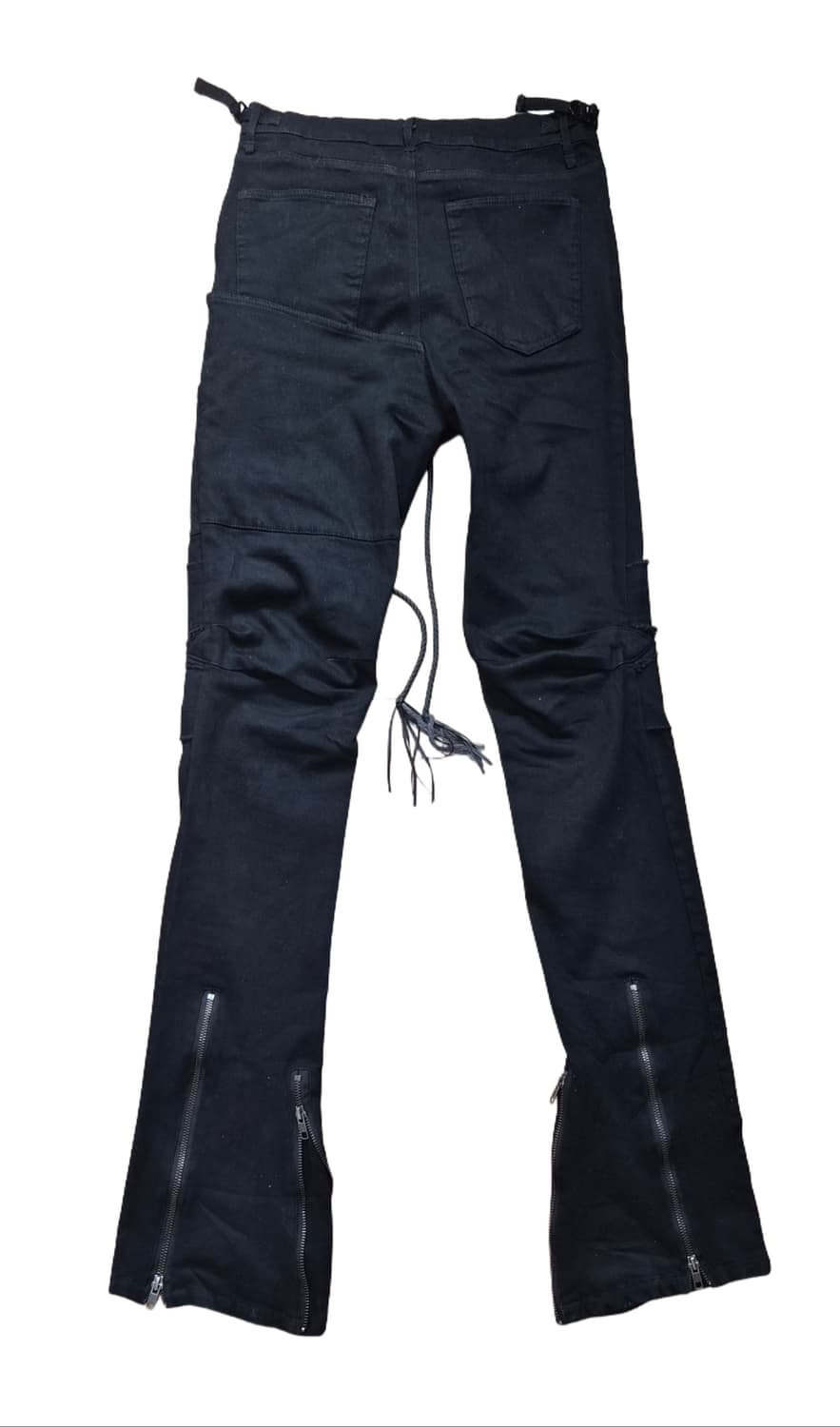 If six was nine lace up denim 상품이미지2