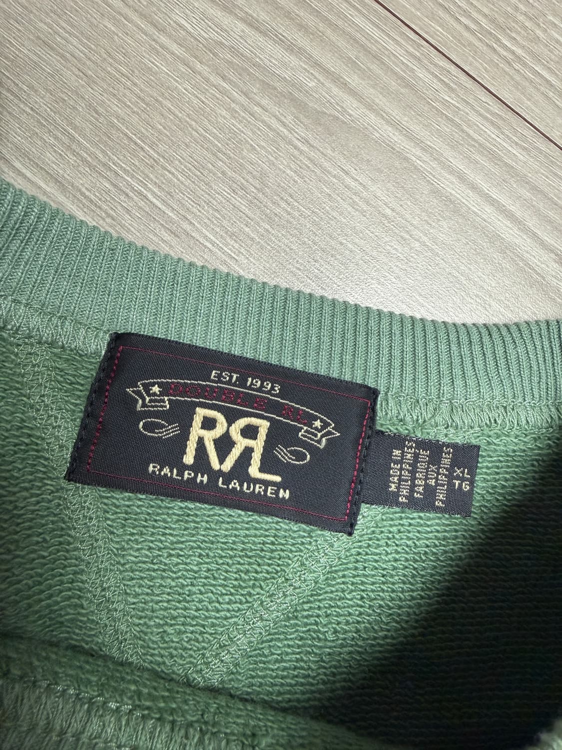 rrl 더블알엘 맨투맨 xl 상품이미지2