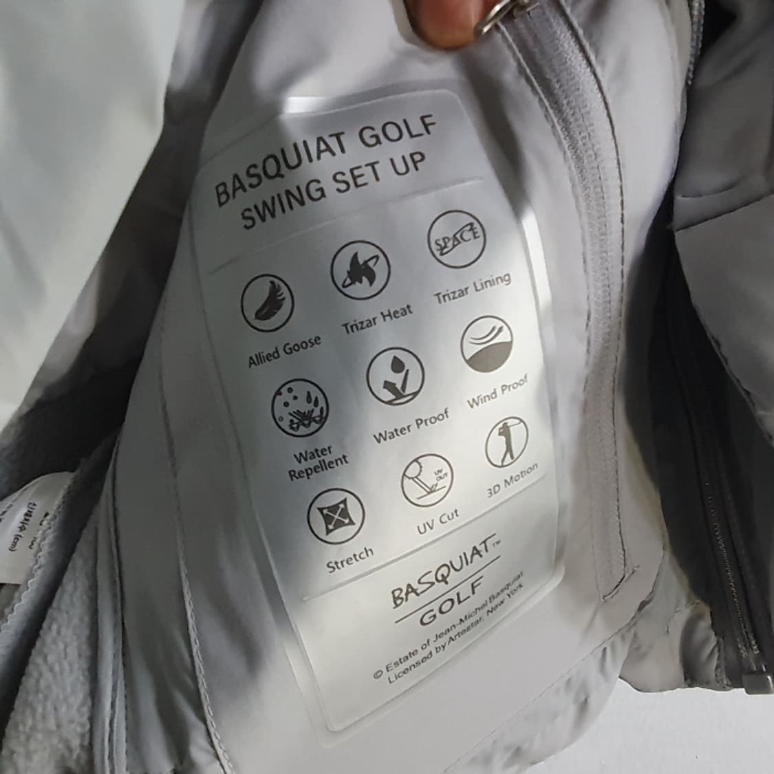 장미쉘바스키아 구스다운 골프패딩조끼(100) 상품이미지7