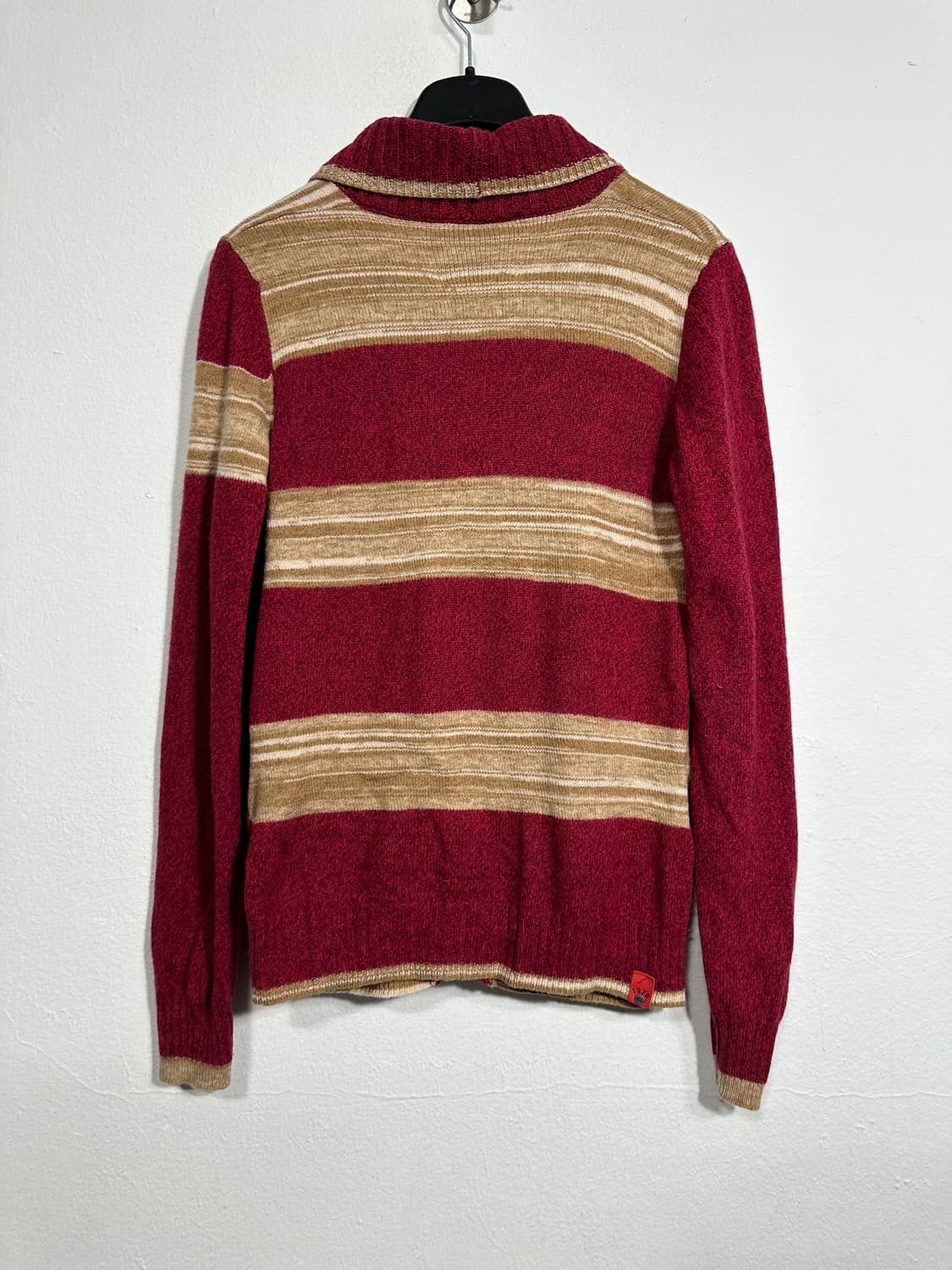 DIESEL TRICOT 카디건 버건디 M 상품이미지2