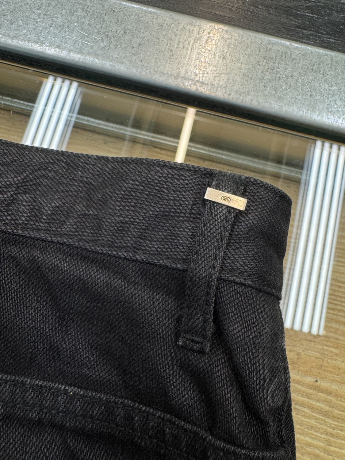 디올 옴므 13A/W 크리스 반 아쉐 데님 팬츠 상품이미지8