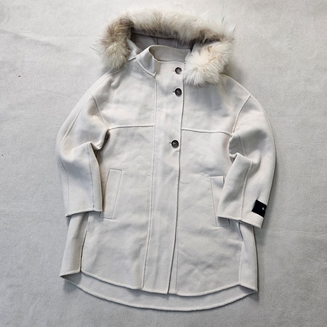 80 쥬시쥬디 여성 퍼 후드 코트 0327Y 상품이미지1