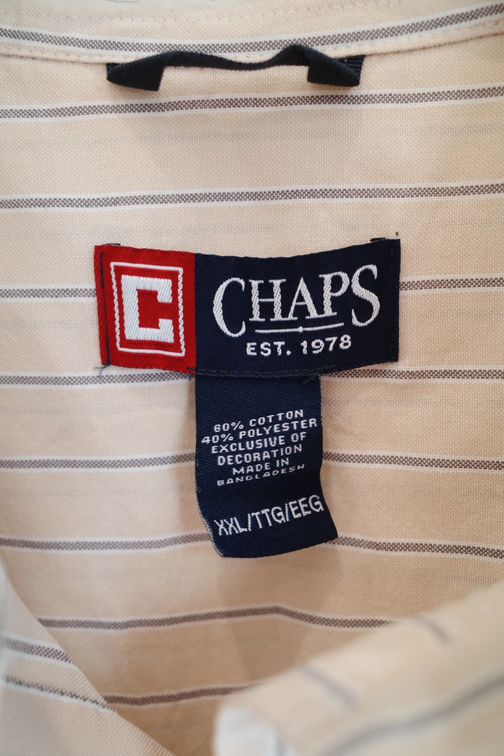 CHAPS by 폴로 랄프로렌 스트라이프 포켓 셔츠 상품이미지3